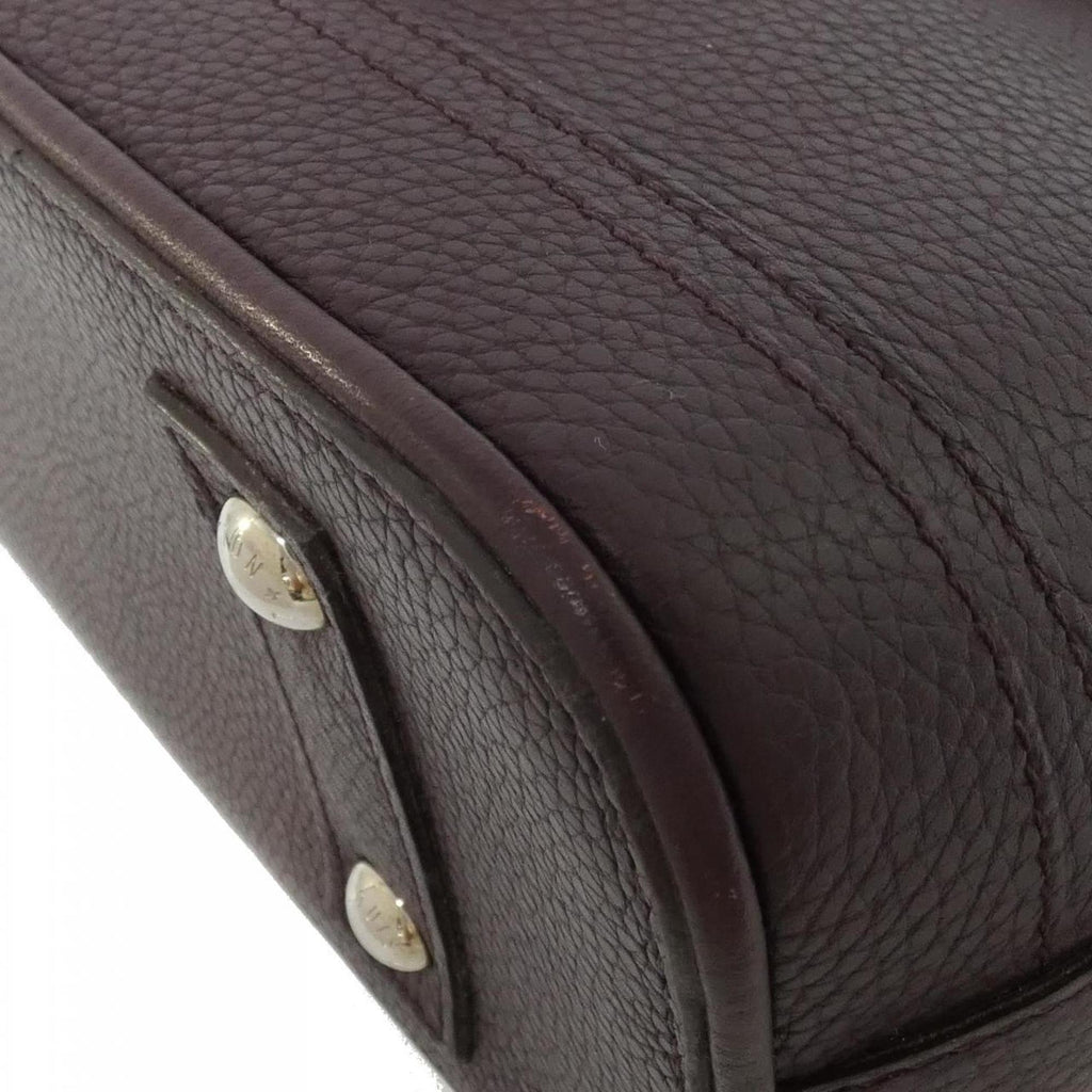 Louis Vuitton Parnassea Violet Leather Handbag