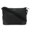Gucci Gg Canvas Black Gg Canvas Handbag Shoulder Bag (Pre-Owned)