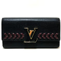 Louis Vuitton Black Leather Wallet