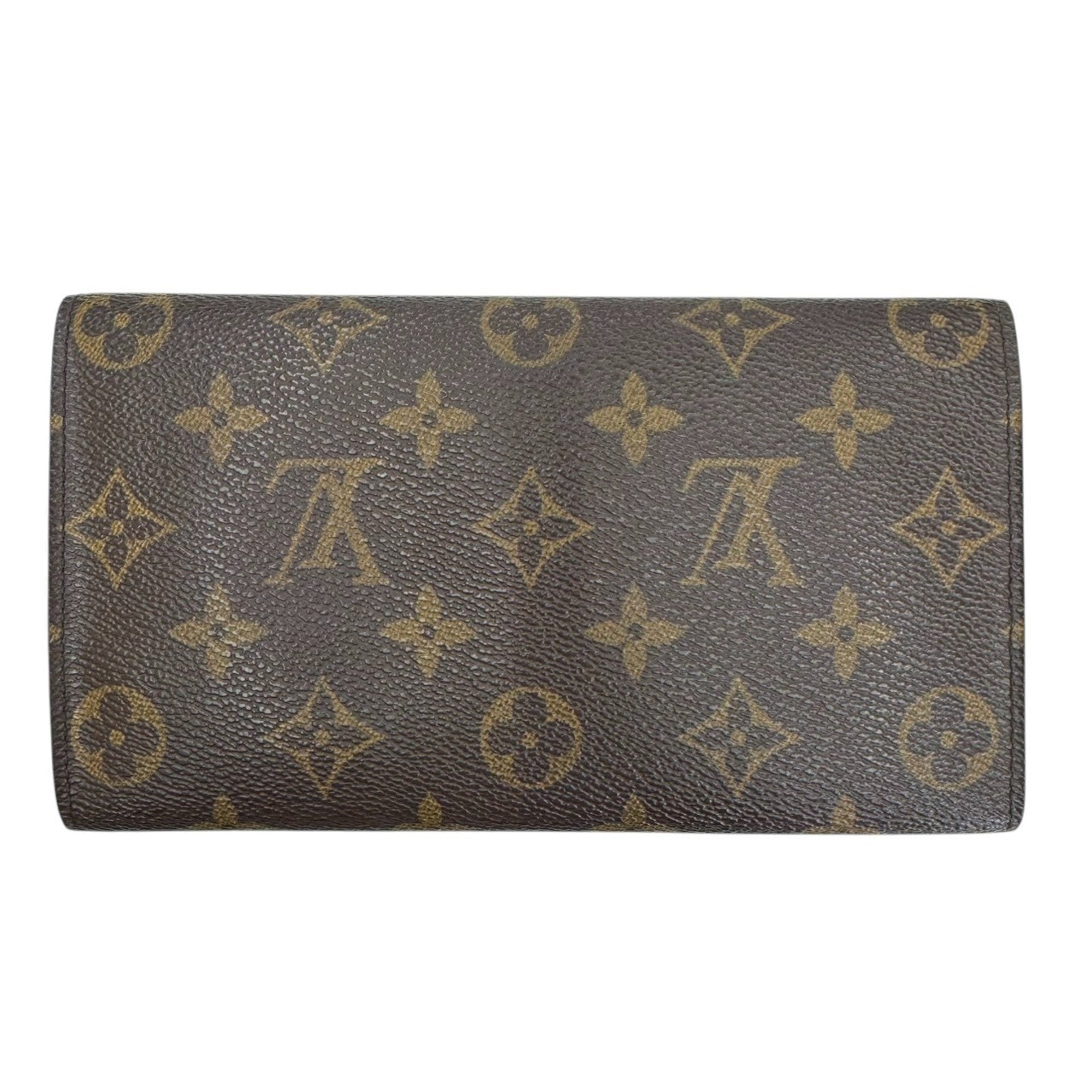 Louis Vuitton Brown Monogram Long Wallet
