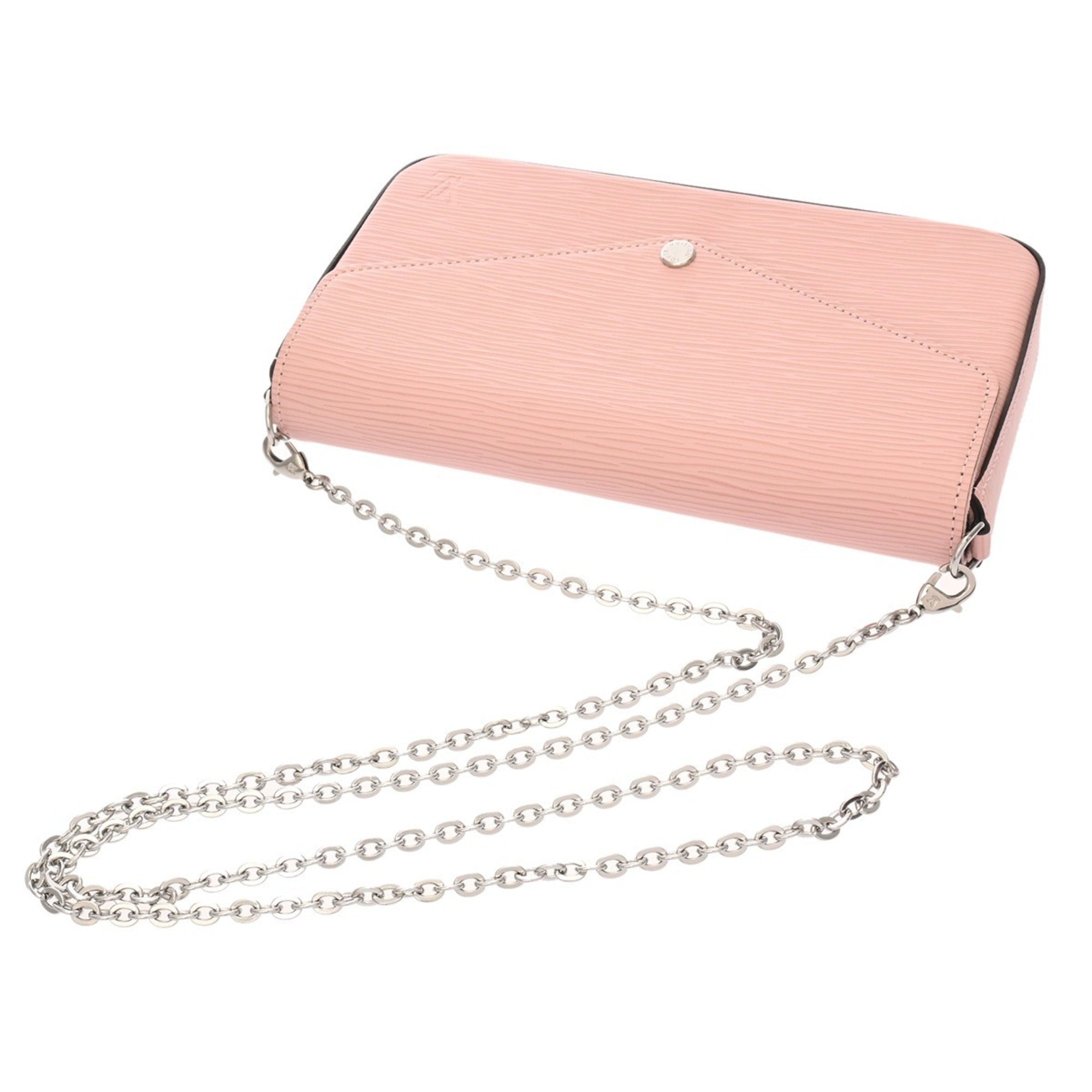 Louis Vuitton Epi Rose Ballerine Leather Shoulder Bag