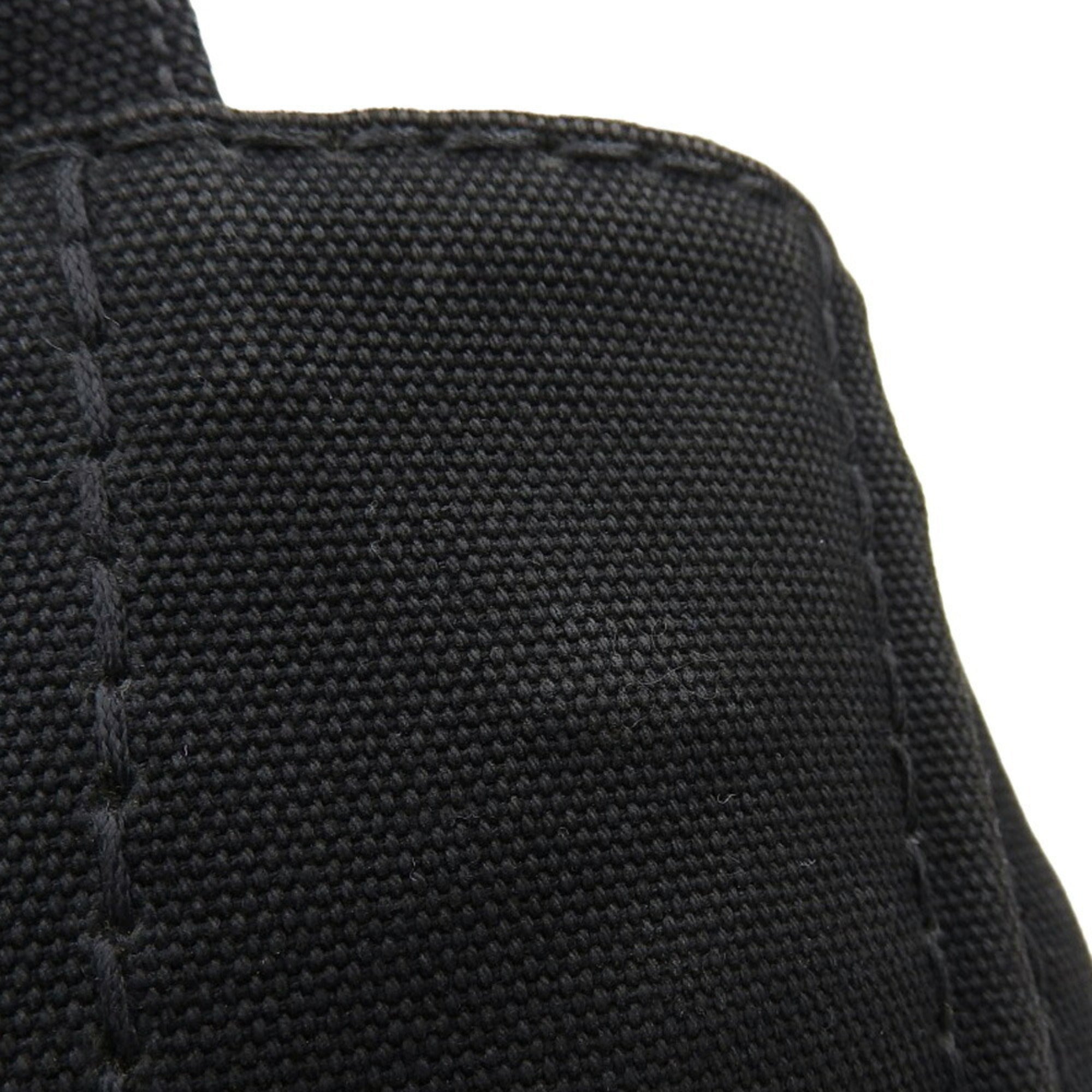 Prada Black Canvas Handbag
