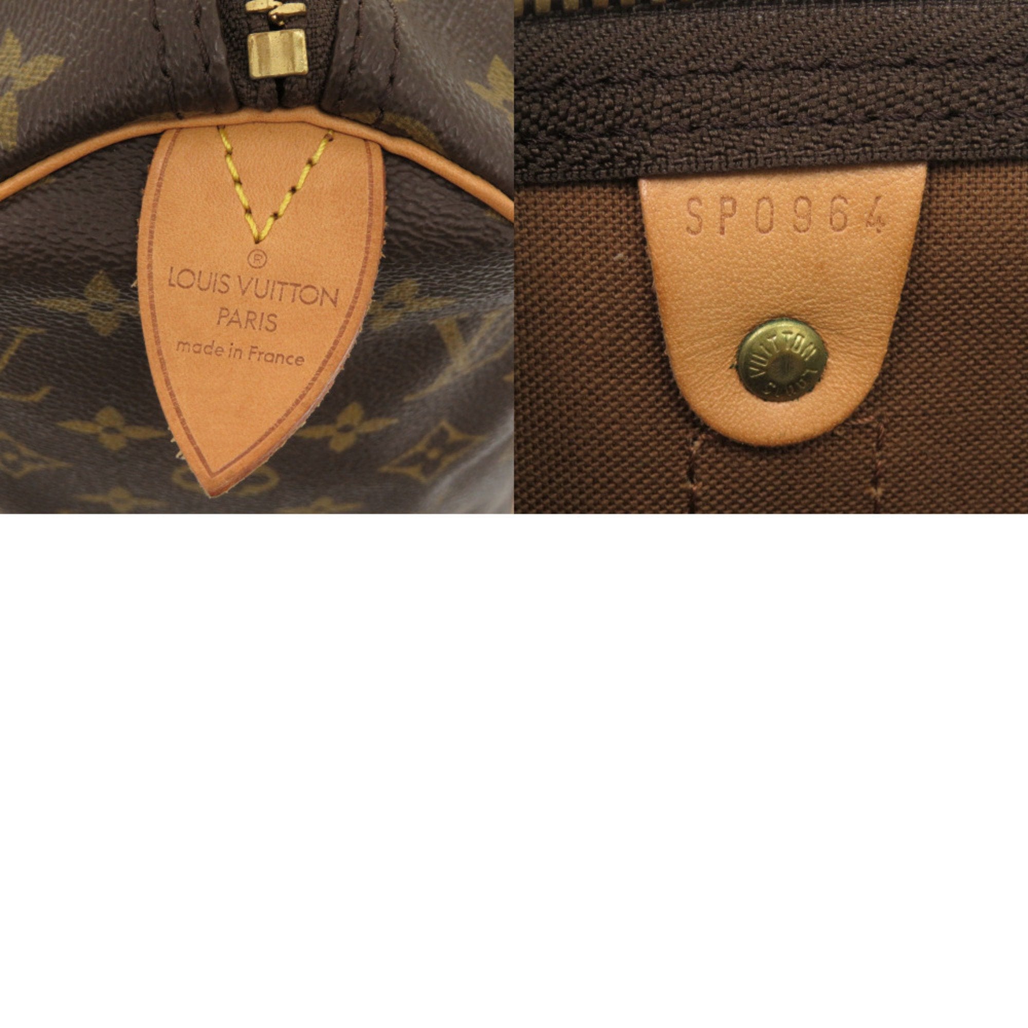 Louis Vuitton Brown Monogram Monogram Boston Bag