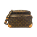 Louis Vuitton Marron Coated Canvas Shoulder Bag