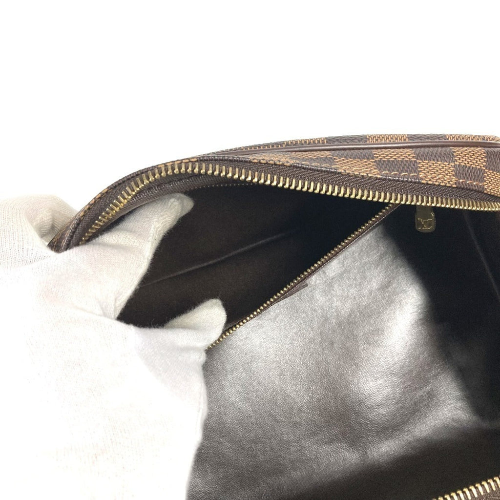 Louis Vuitton Brown Ebene Damier Canvas Pouch