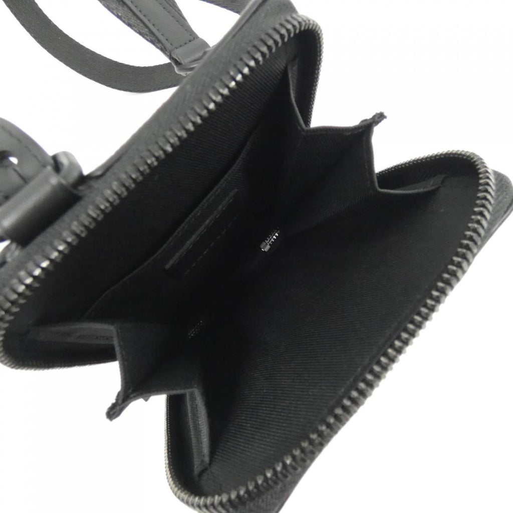 Louis Vuitton Black Leather Pouch Shoulder Bag