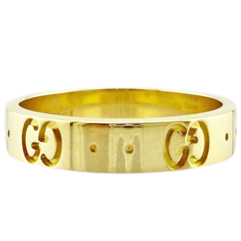 Gucci Yellow Gold Yellow Gold (18K) Band Ring (Pre-Owned)