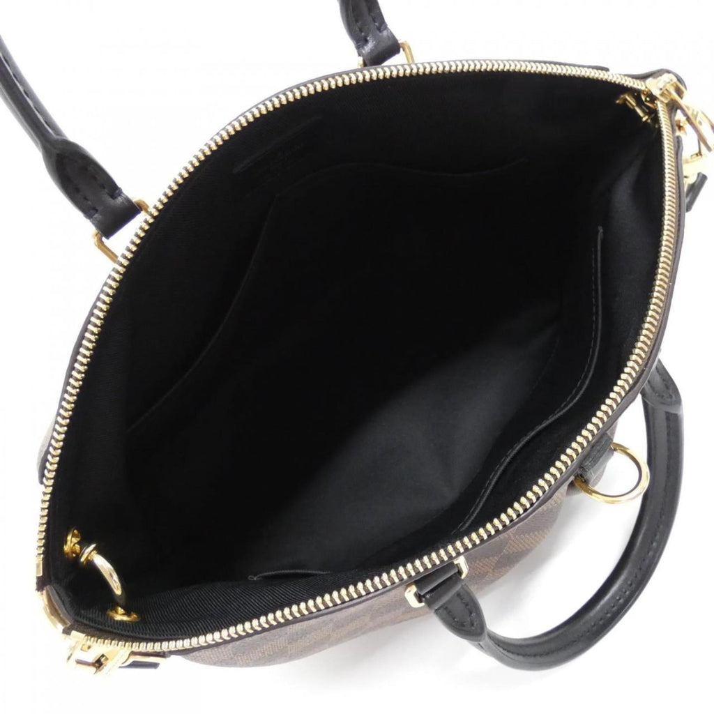 Louis Vuitton Ebene Coated Canvas Handbag