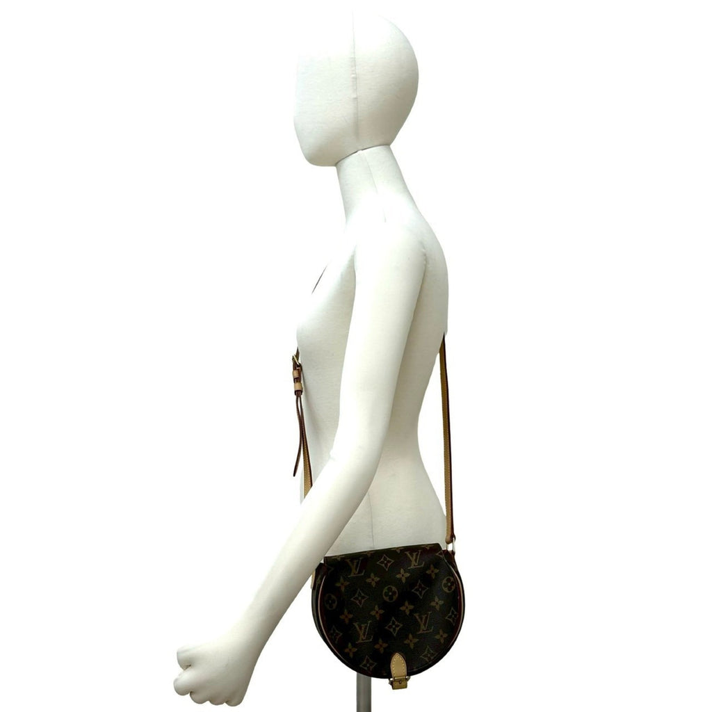 Louis Vuitton Brown Leather Pvc Pochette Shoulder Bag