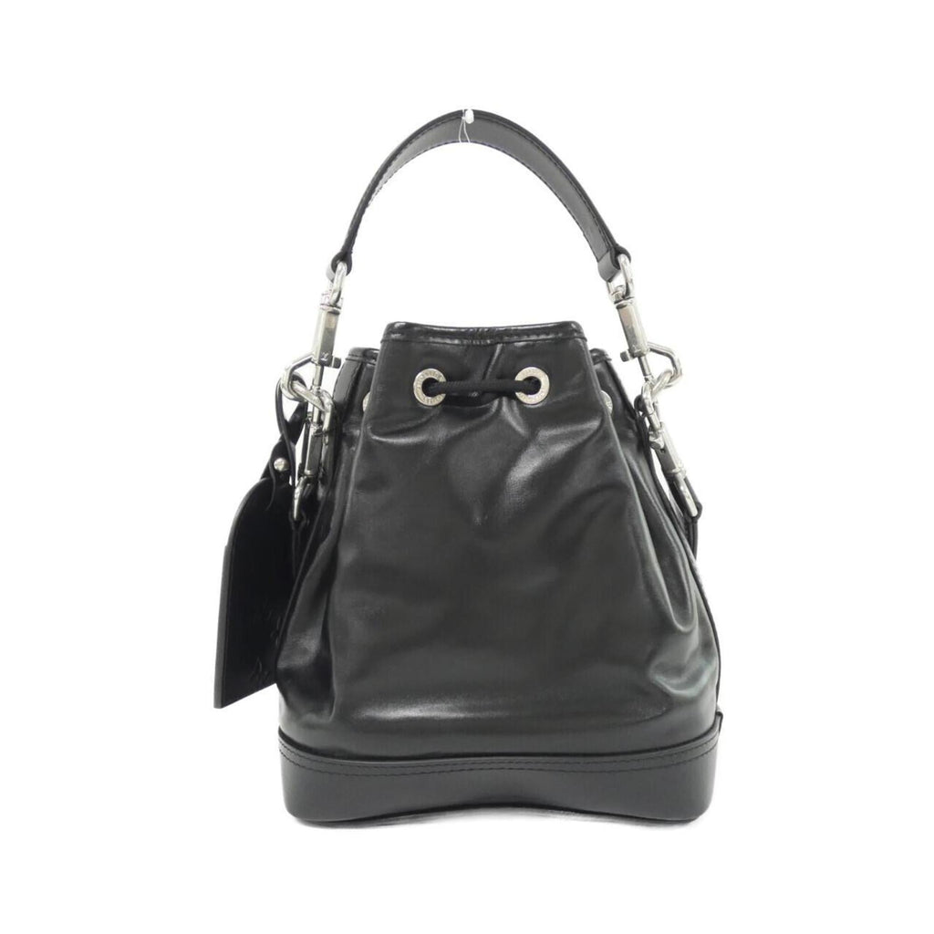 Louis Vuitton Black Leather Shoulder Bag