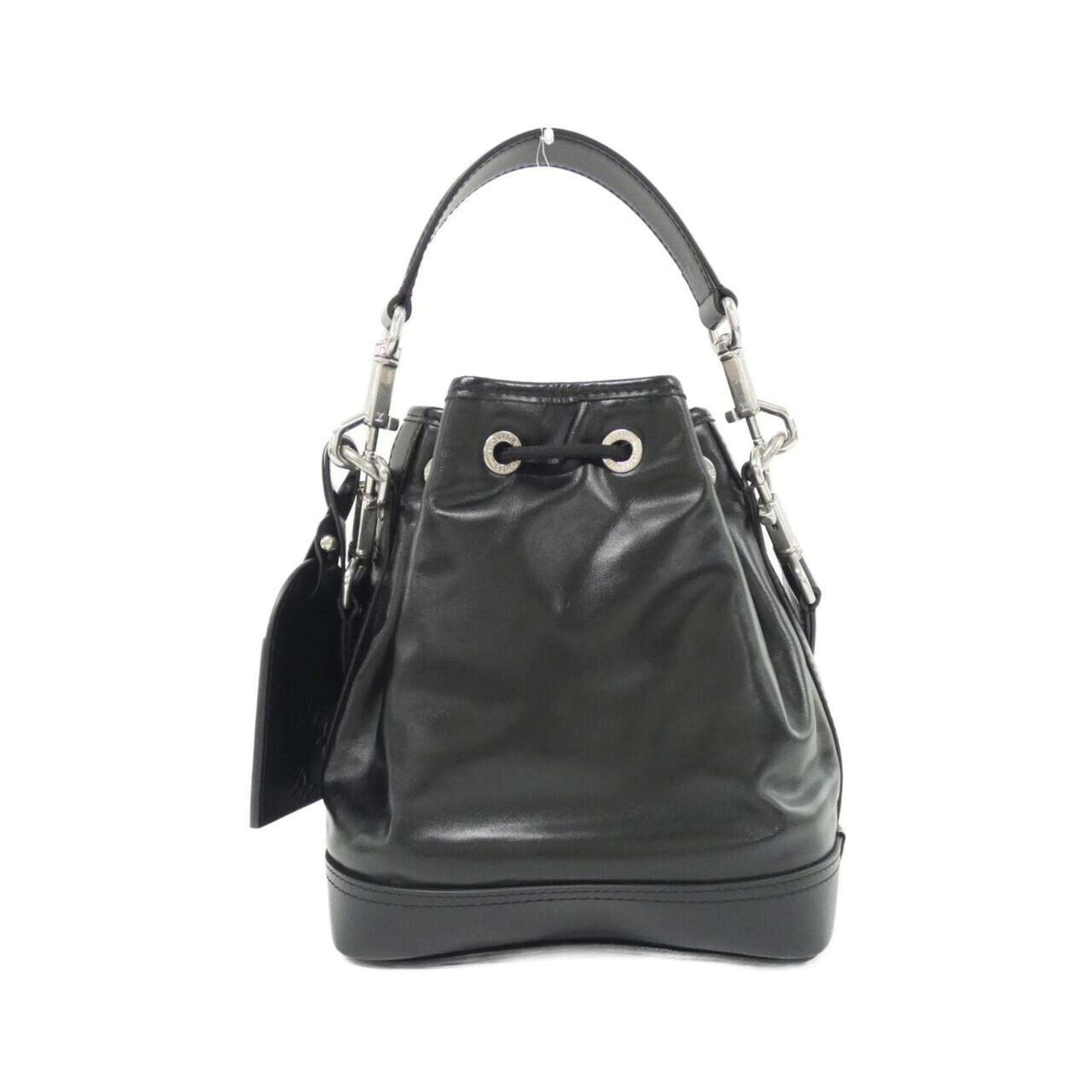 Louis Vuitton Black Leather Shoulder Bag