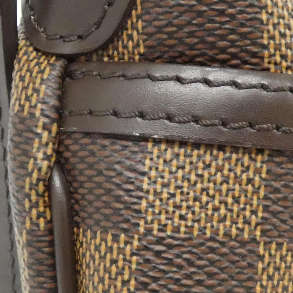 Louis Vuitton Brown Coated Canvas Shoulder Bag