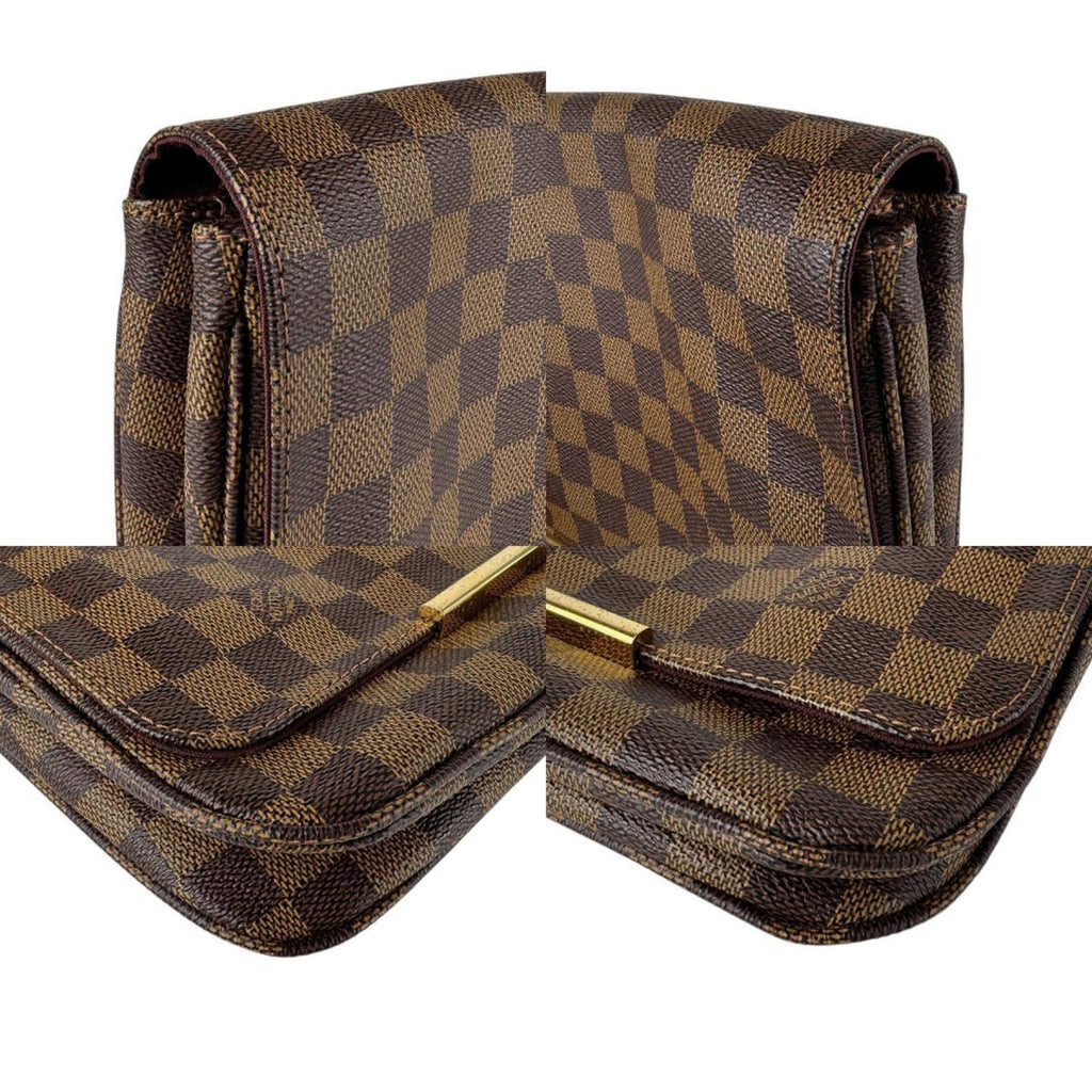 Louis Vuitton Ebene Damier Canvas Shoulder Bag