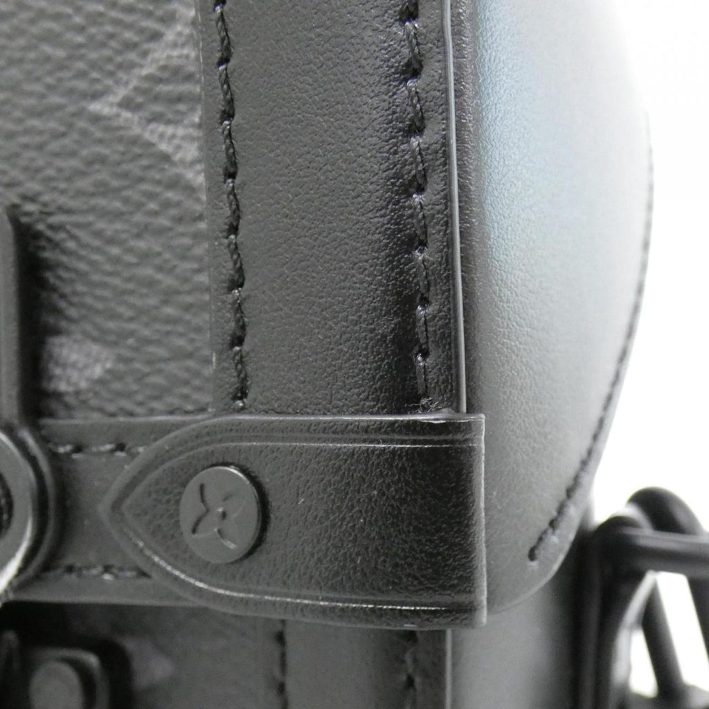 Louis Vuitton Black Coated Canvas Shoulder Bag