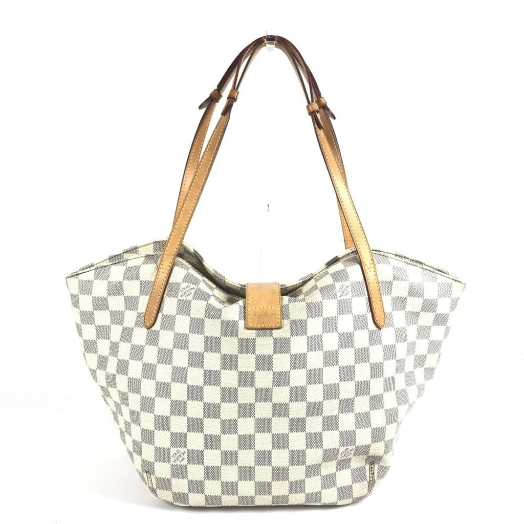 Louis Vuitton Damier Azur White Damier Azur Shoulder Bag Tote Bag