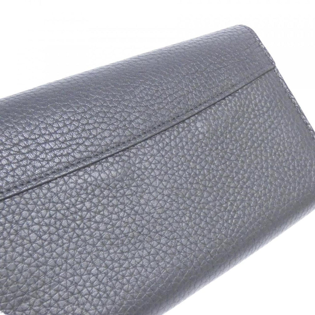 Louis Vuitton Taurillon Black Leather Long Wallet