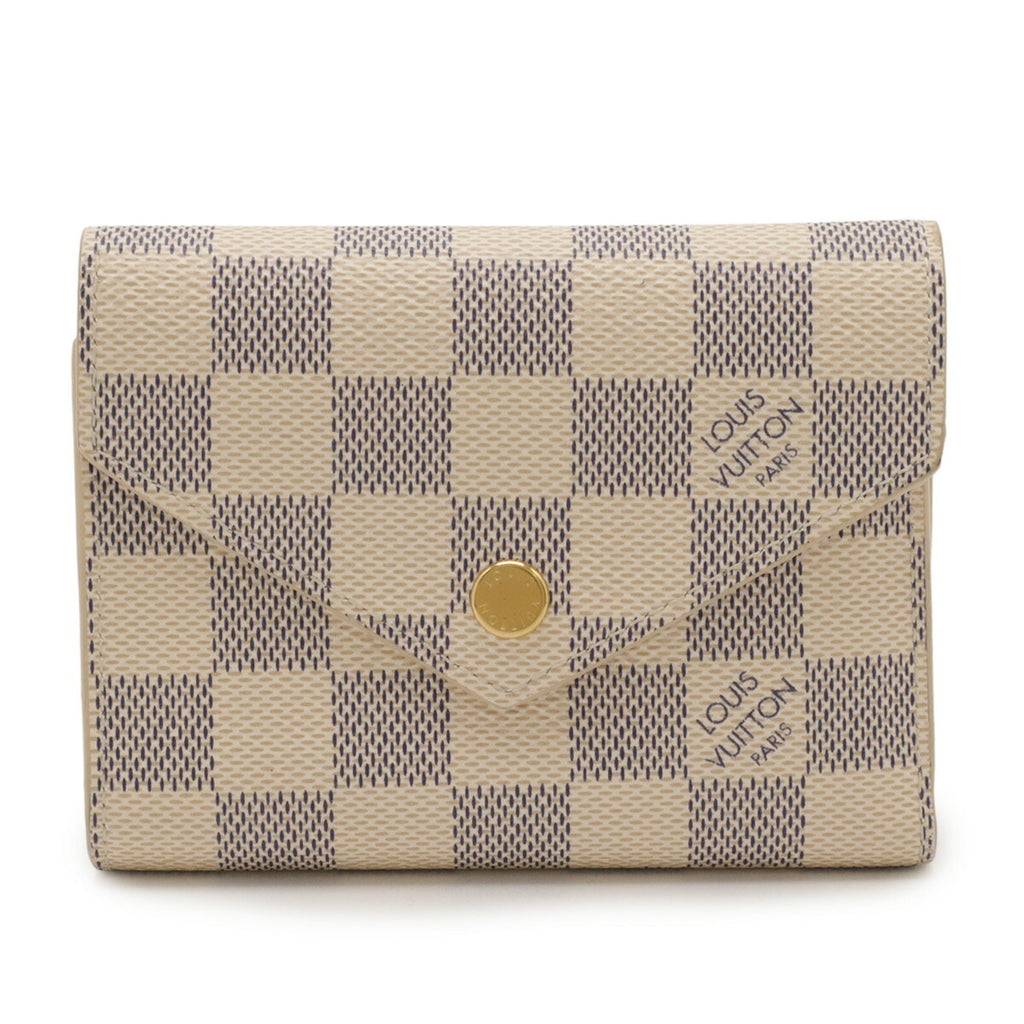 Louis Vuitton Damier Azur Ivory Damier Azur Wallet (Tri-Fold)