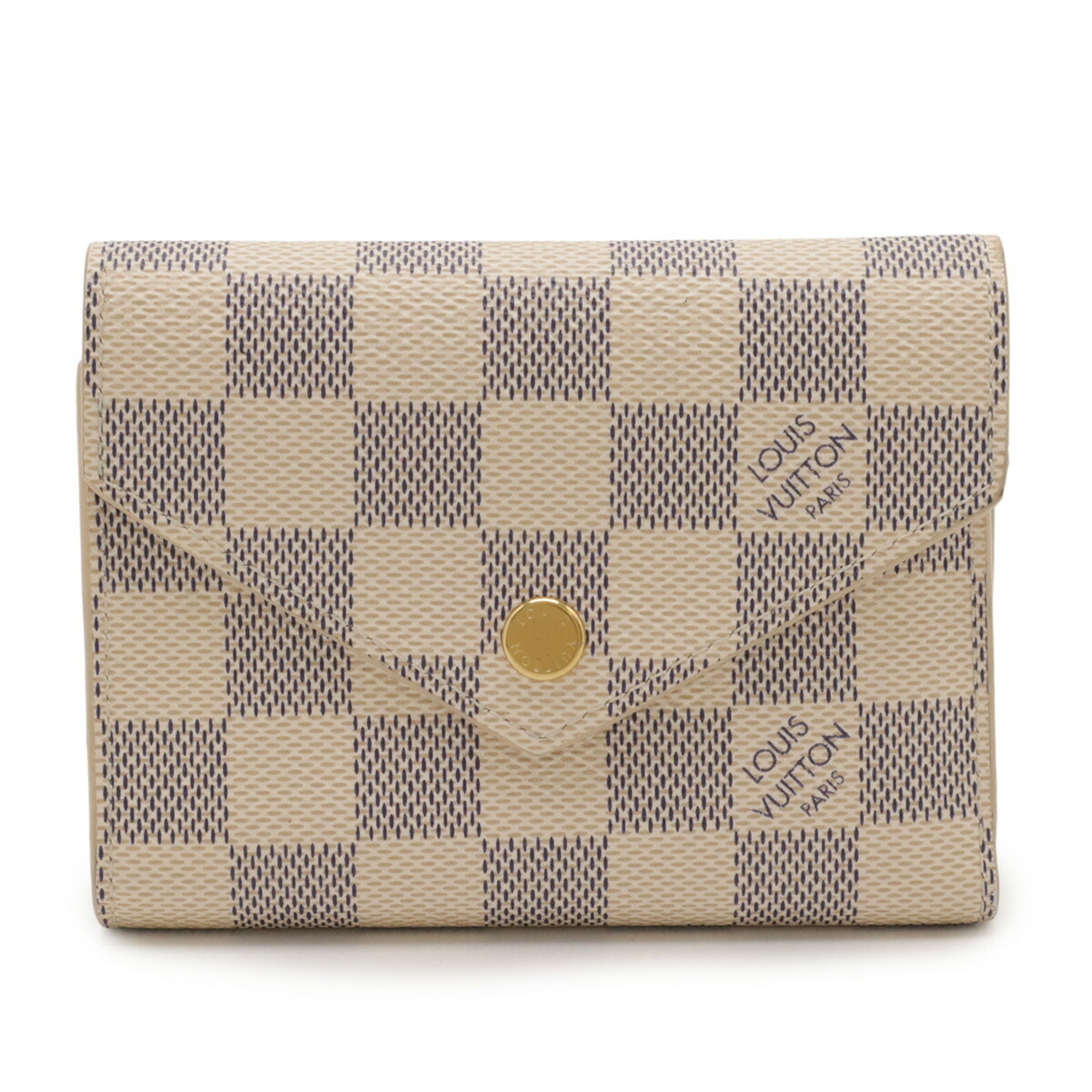 Louis Vuitton Damier Azur Ivory Damier Azur Wallet (Tri-Fold)