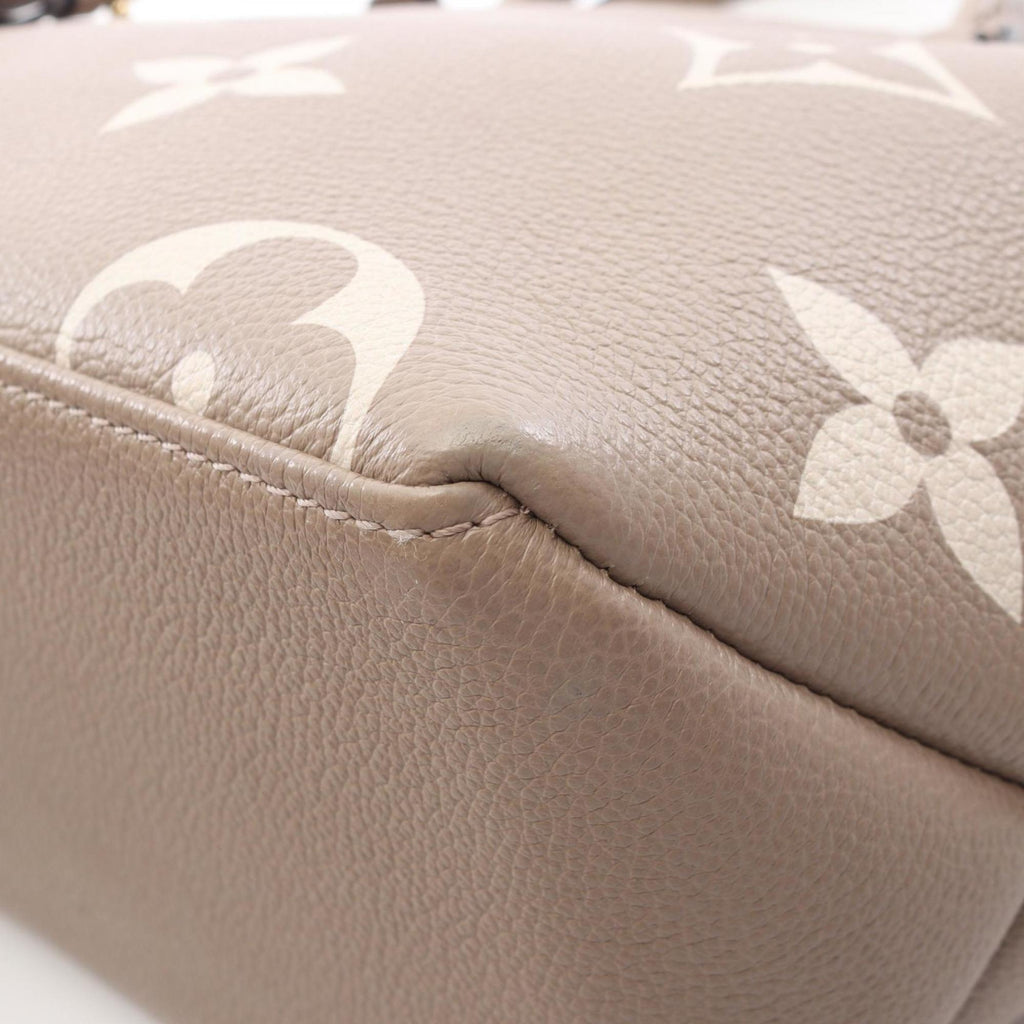 Louis Vuitton Beige Leather Handbag