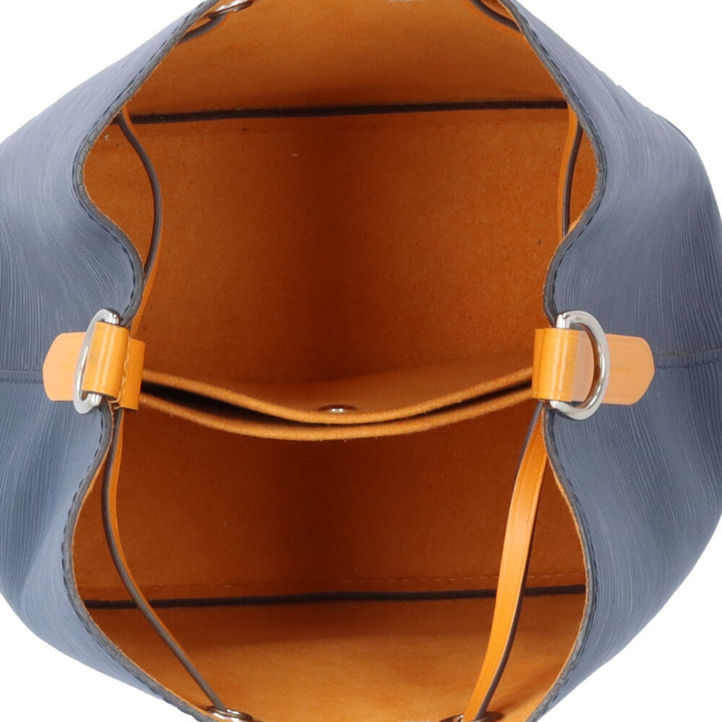Louis Vuitton Epi Navy Orange Epi Leather Shoulder Bag