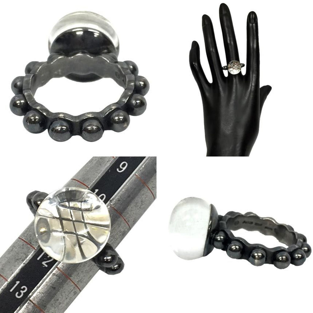 Bottega Veneta Silver 925 Band Ring