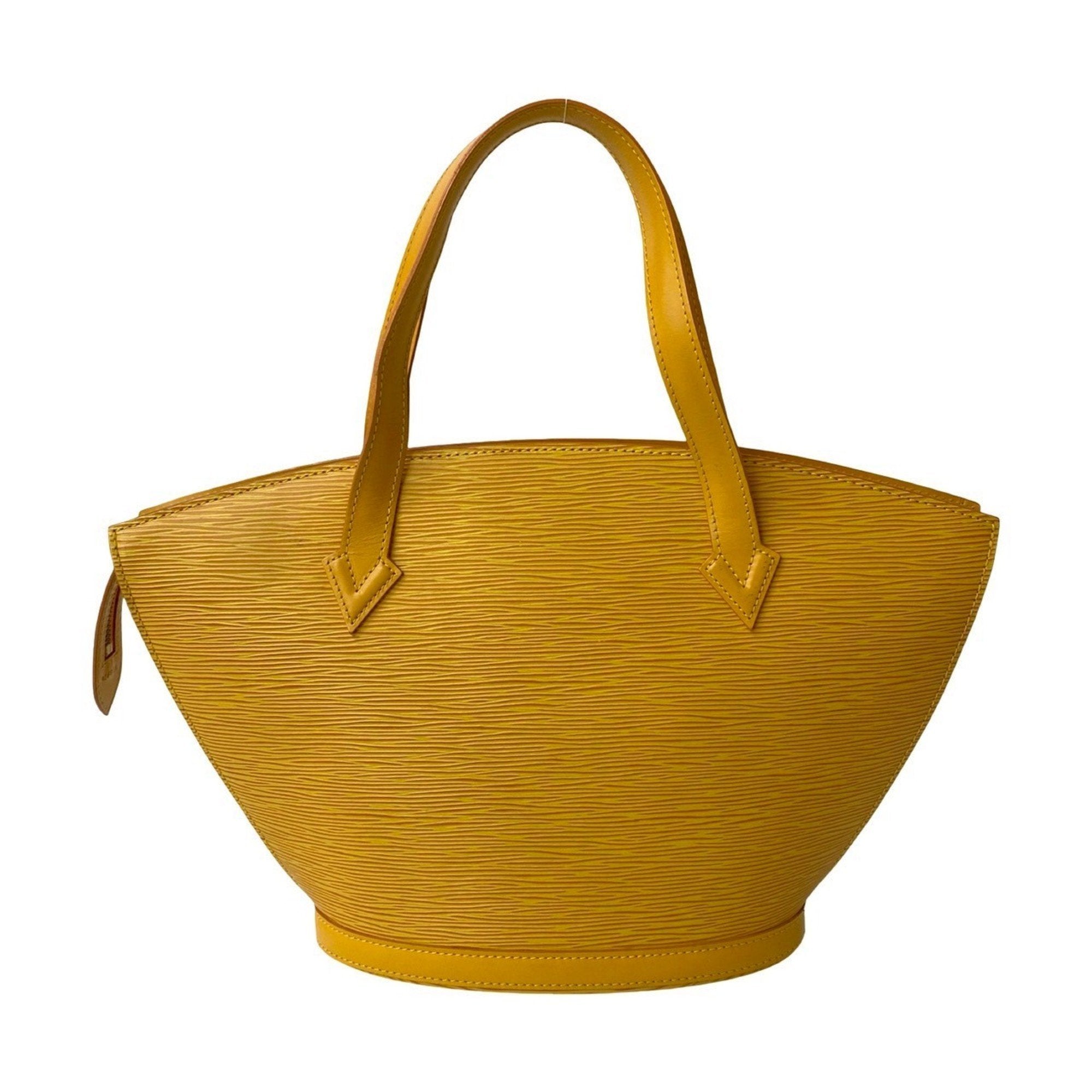 Louis Vuitton Yellow Epi Leather Handbag