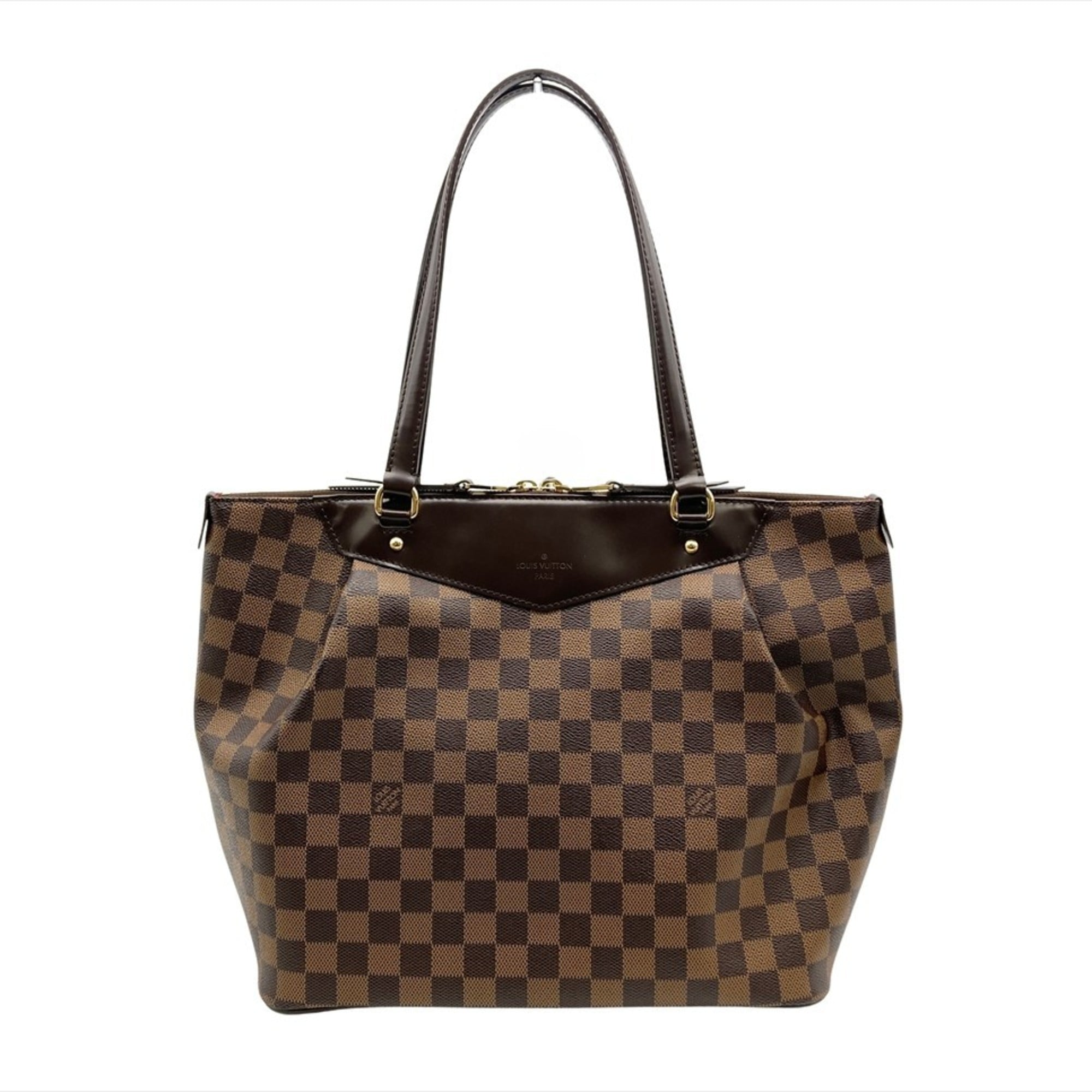 Louis Vuitton Brown Damier Canvas Tote Bag