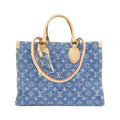 Louis Vuitton Blue Denim Canvas Handbag