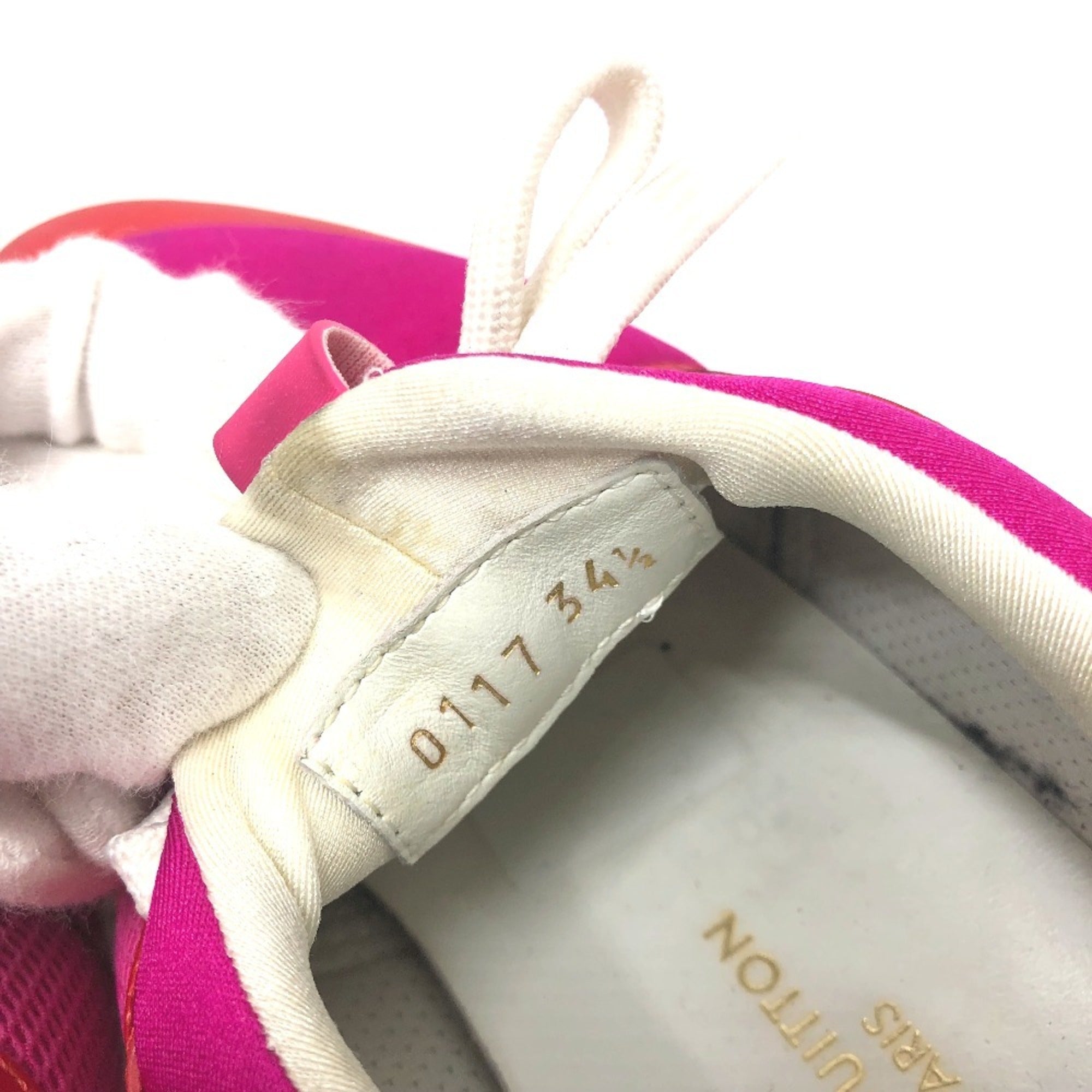 Louis Vuitton Pink Sneakers