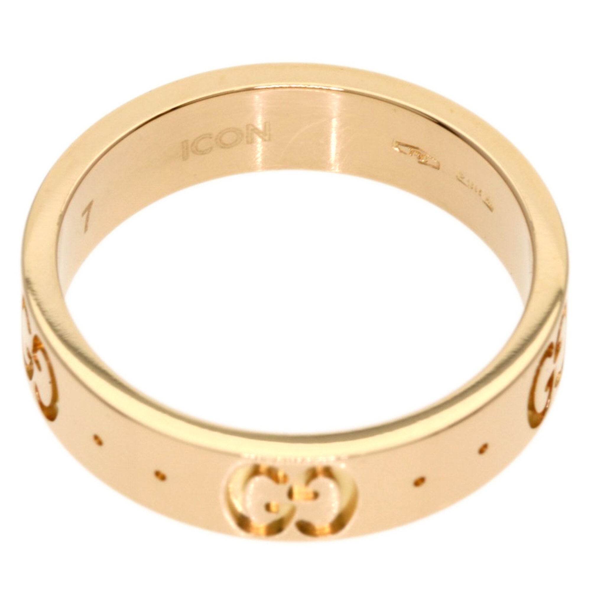 Gucci Pink Gold (18K) Band Ring (Pre-Owned)