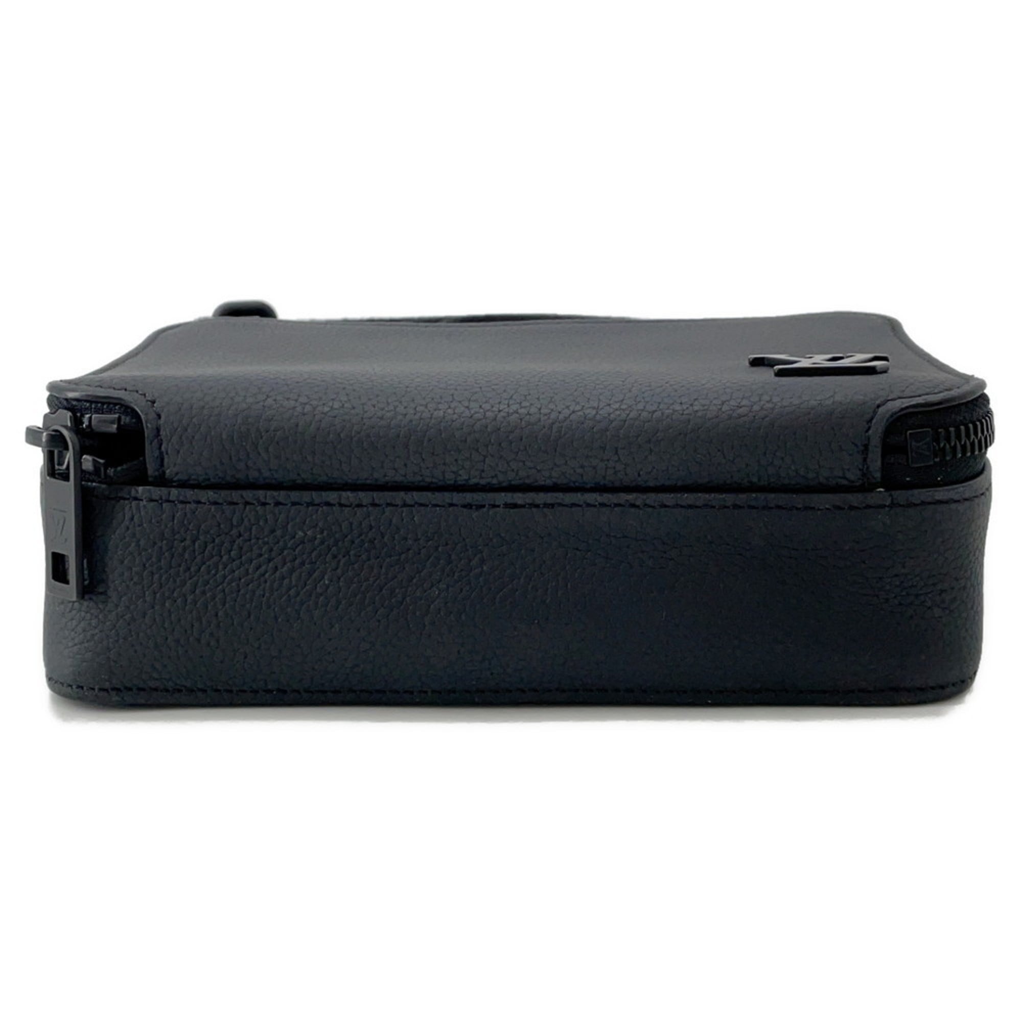 Louis Vuitton Black Noir Chain/Shoulder Wallet