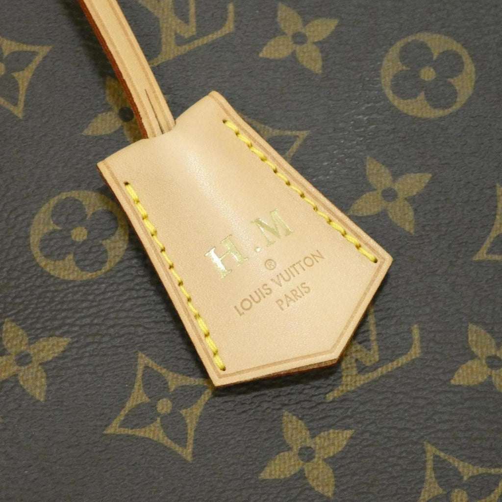 Louis Vuitton Marron Coated Canvas Handbag