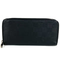 Louis Vuitton Black Infini Onyx Damier Infini Long Wallet