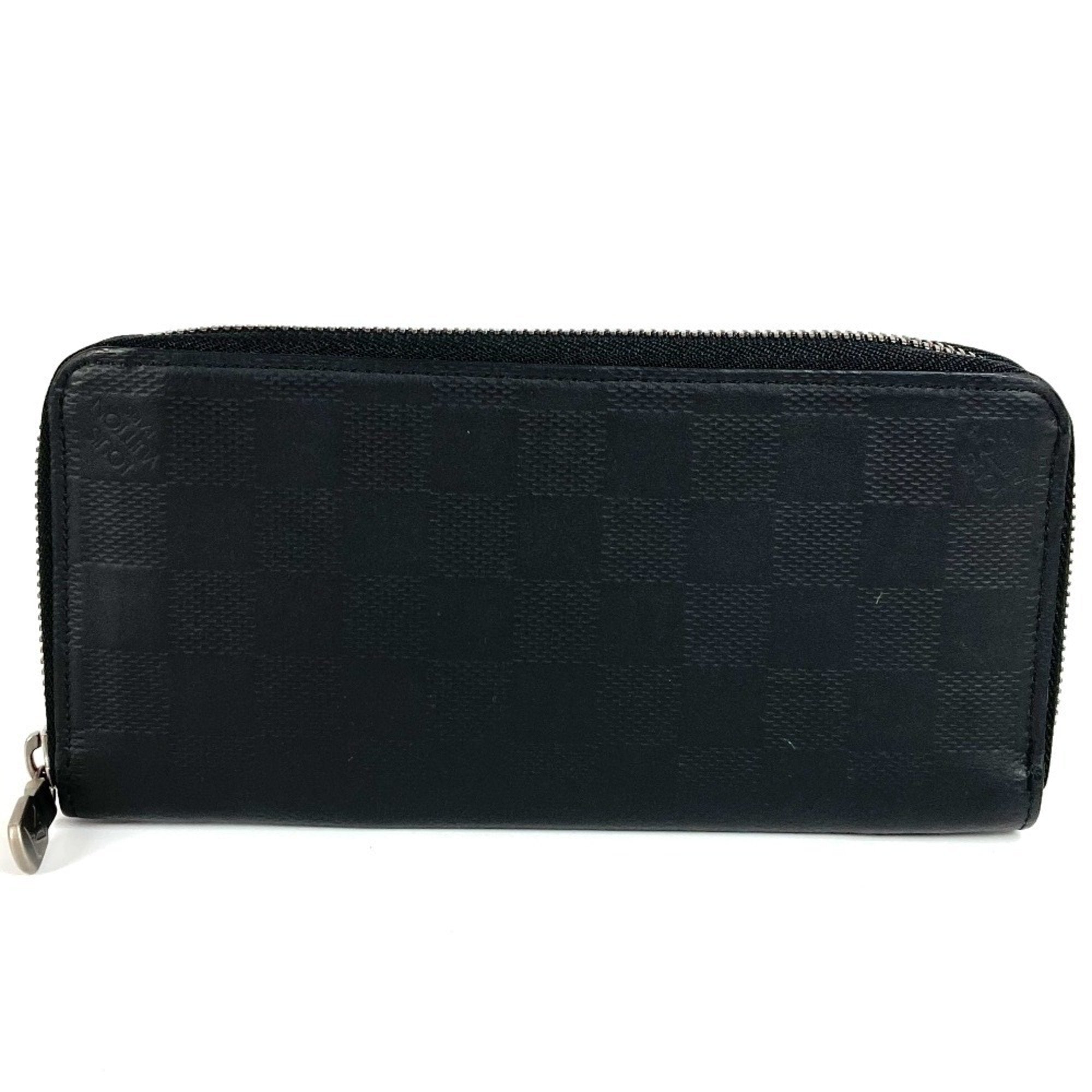 Louis Vuitton Black Infini Onyx Damier Infini Long Wallet