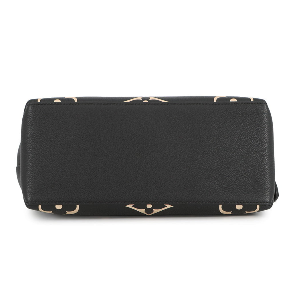 Louis Vuitton Monogram Empreinte Beige Bicolor Black Noir Monogram Empreinte Handbag