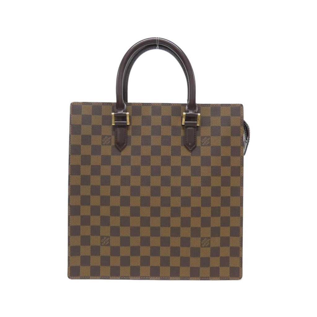 Louis Vuitton Brown Coated Canvas Handbag