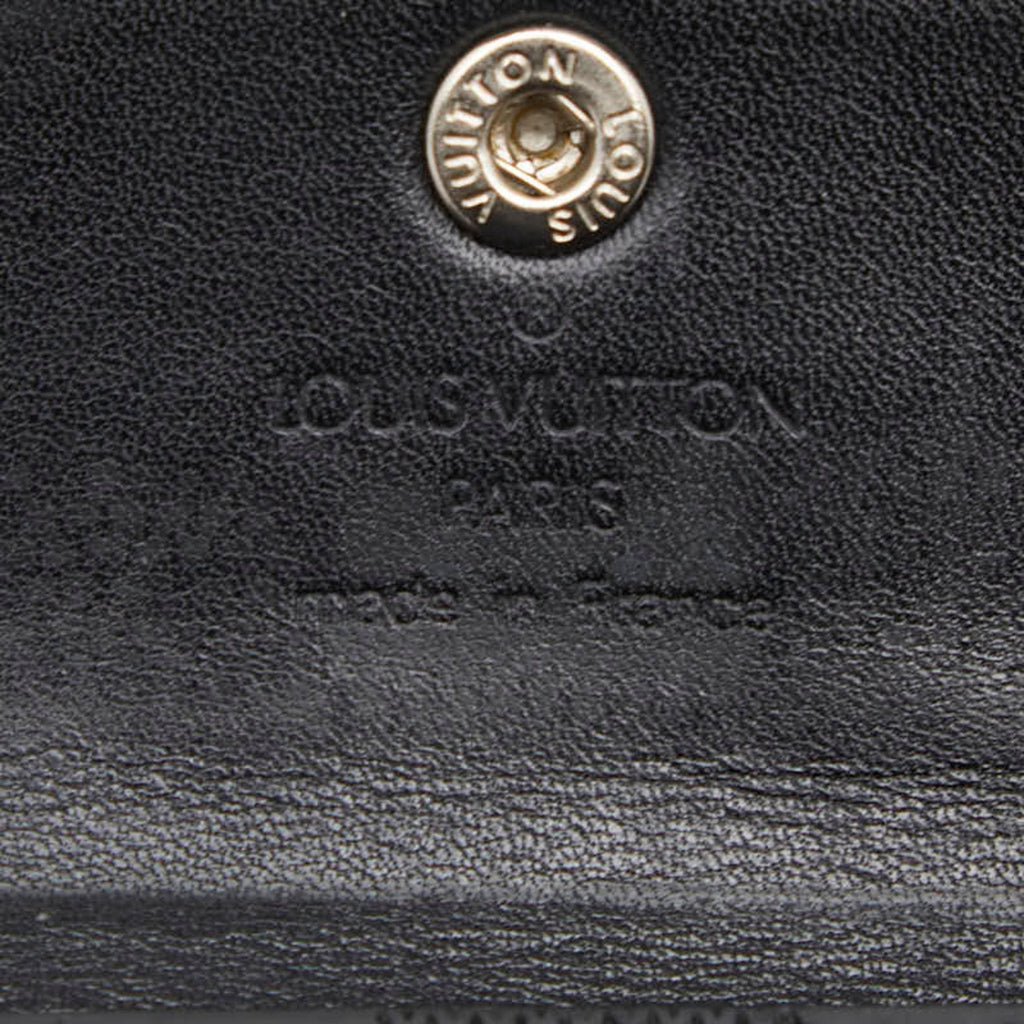 Louis Vuitton Black Patent Leather Coin Purse/Coin Case