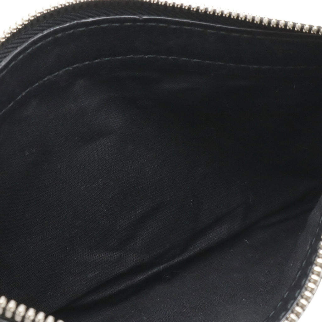 Balenciaga Black Canvas Handbag Pouch Tote