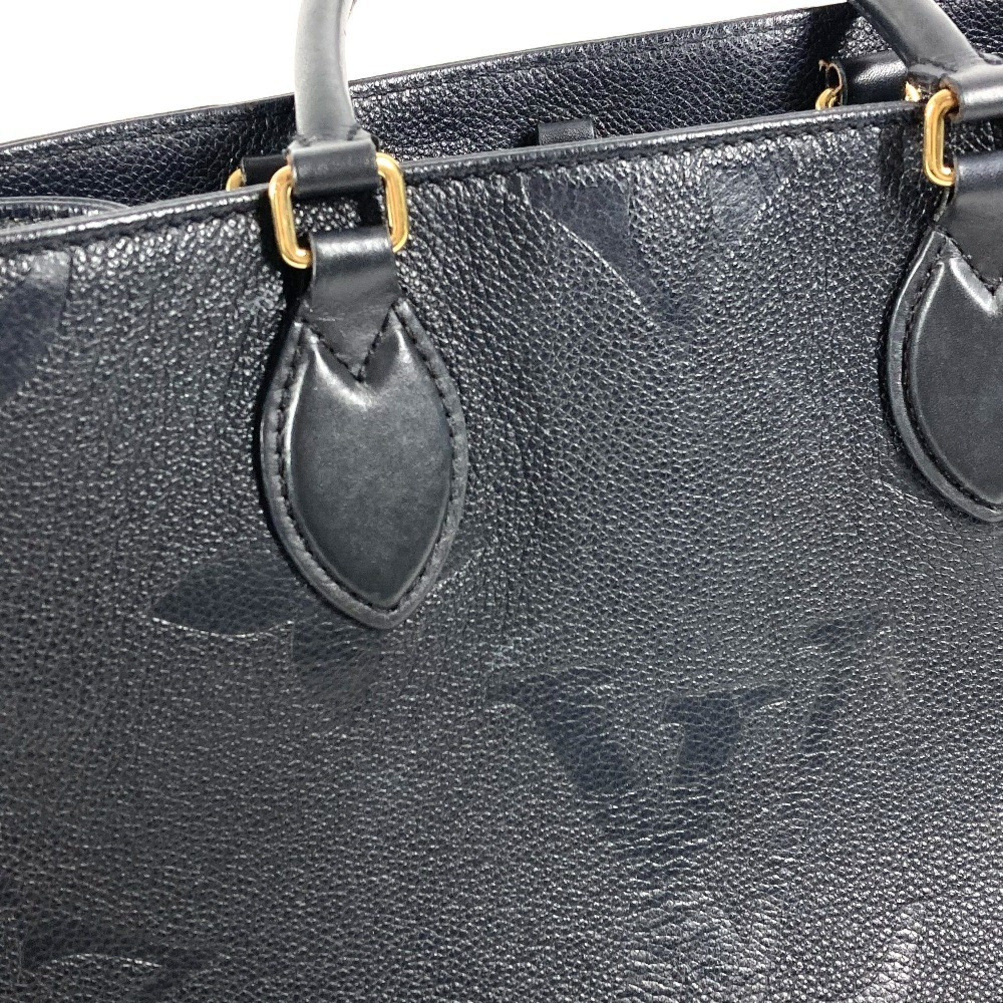 Louis Vuitton Black Monogram Noir Monogram Empreinte Handbag Shoulder Bag Tote Bag