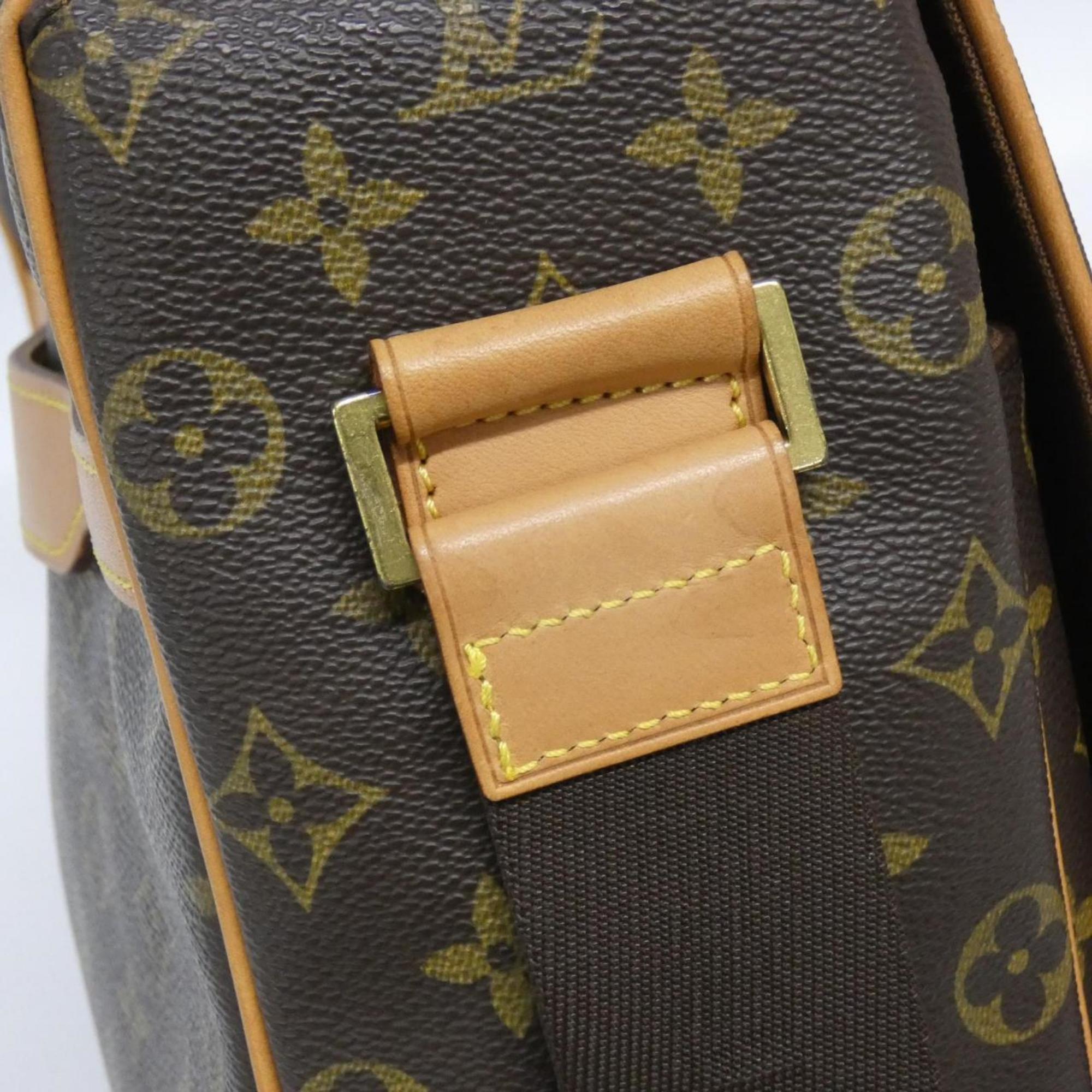 Louis Vuitton Marron Coated Canvas Shoulder Bag