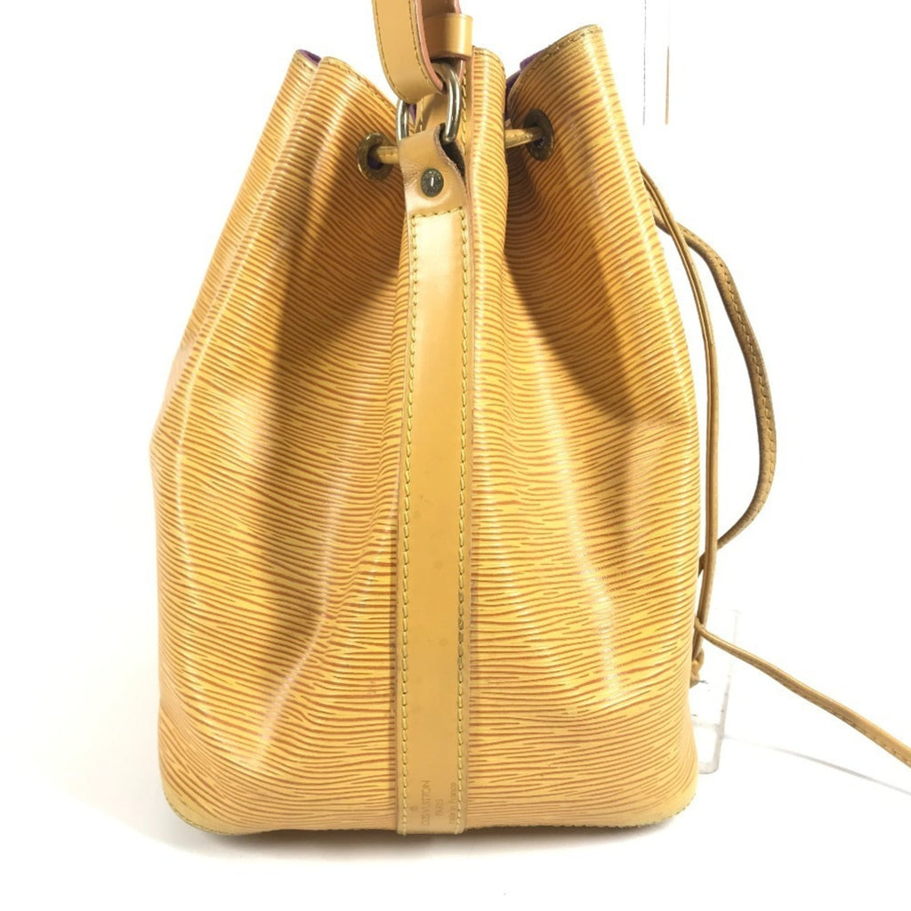 Louis Vuitton Yellow Epi Leather Handbag Shoulder Bag