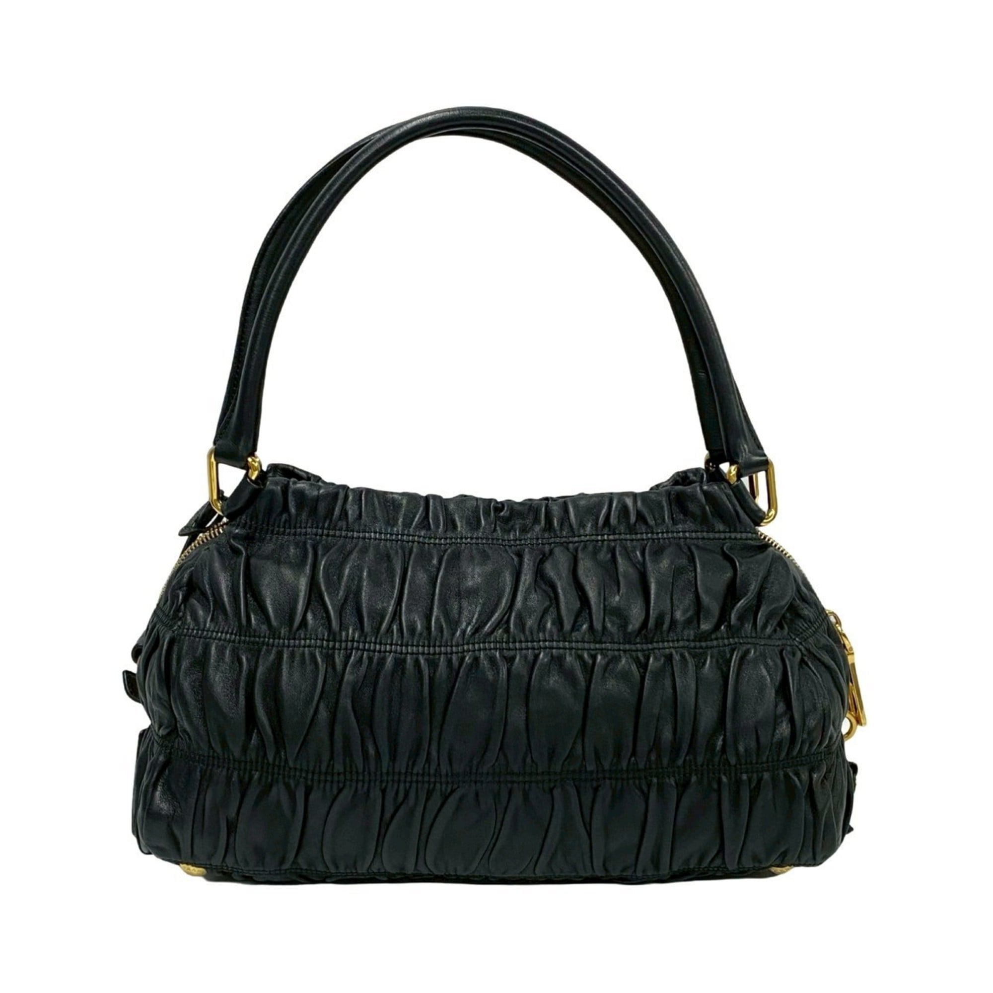 Prada Black Leather Handbag