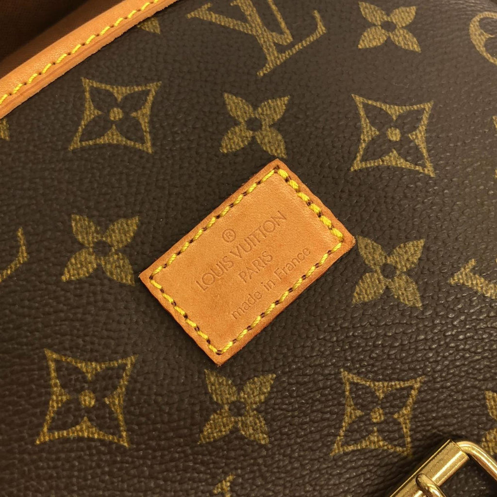 Louis Vuitton Marron Coated Canvas Shoulder Bag