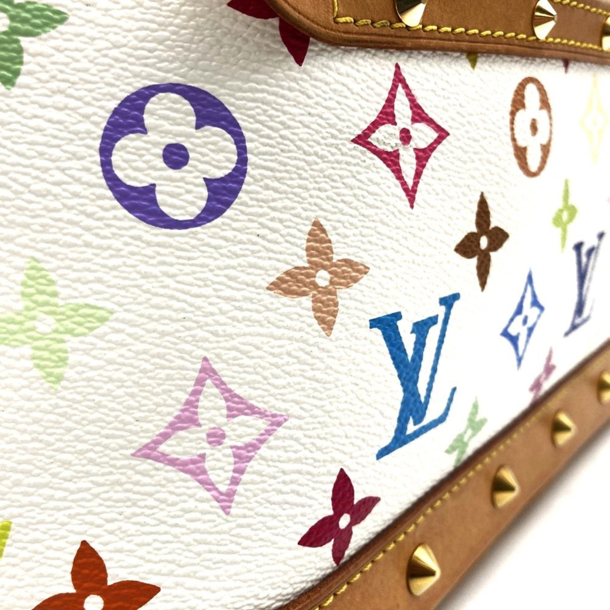 Louis Vuitton White Monogram Multicolore Handbag