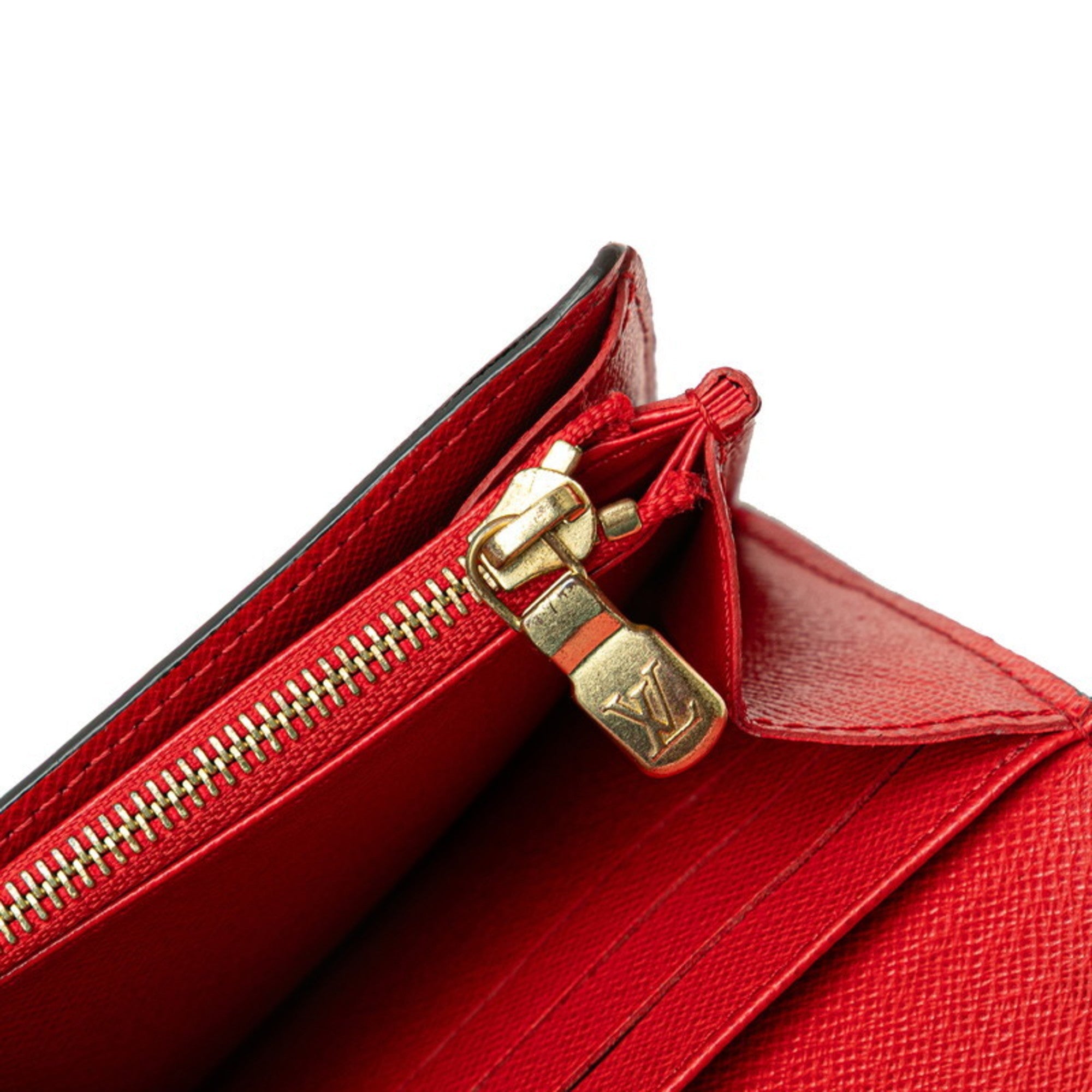 Louis Vuitton Monogram Brown Pvc Leather Long Wallet