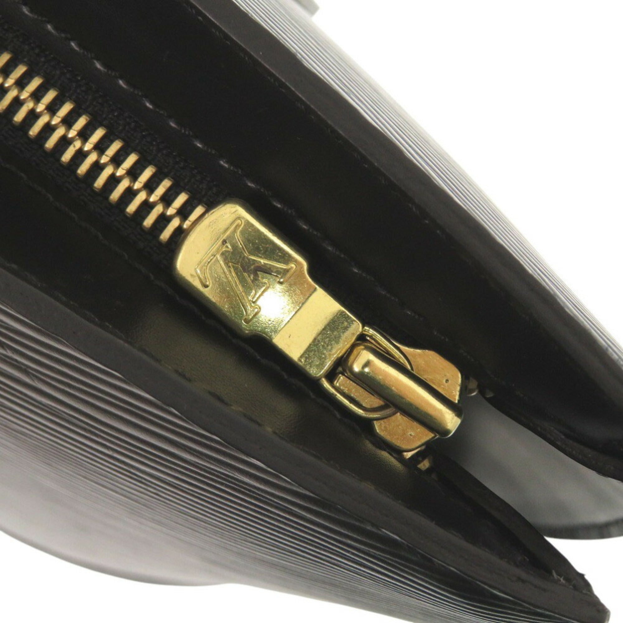 Louis Vuitton Black Epi Leather Shoulder Bag