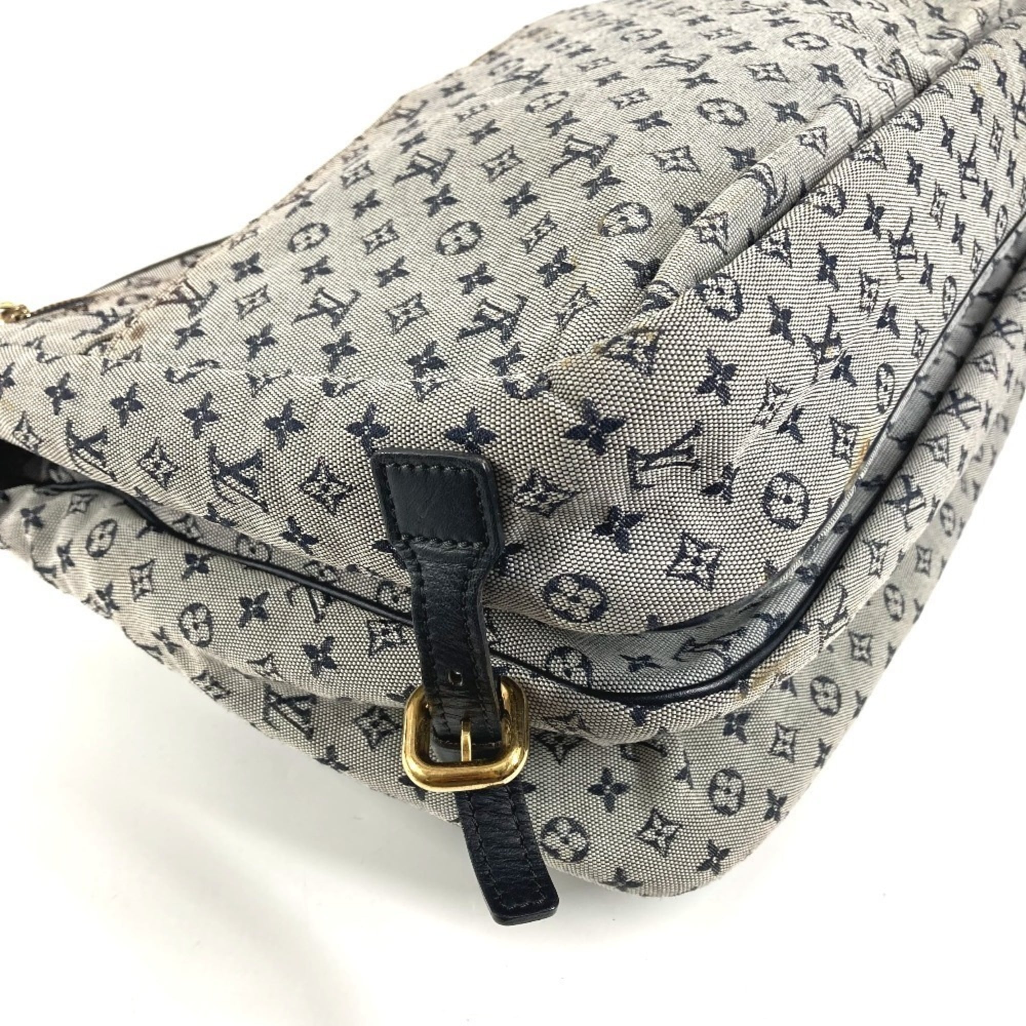 Louis Vuitton Navy Monogram Mini Messenger Bag Shoulder Bag