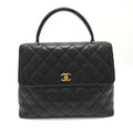 Chanel Black Leather Handbag