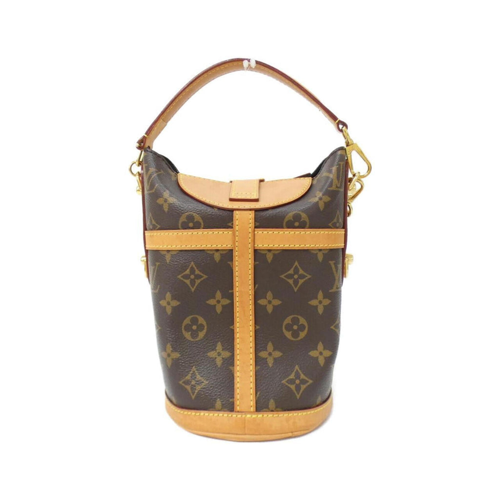 Louis Vuitton Marron Coated Canvas Handbag