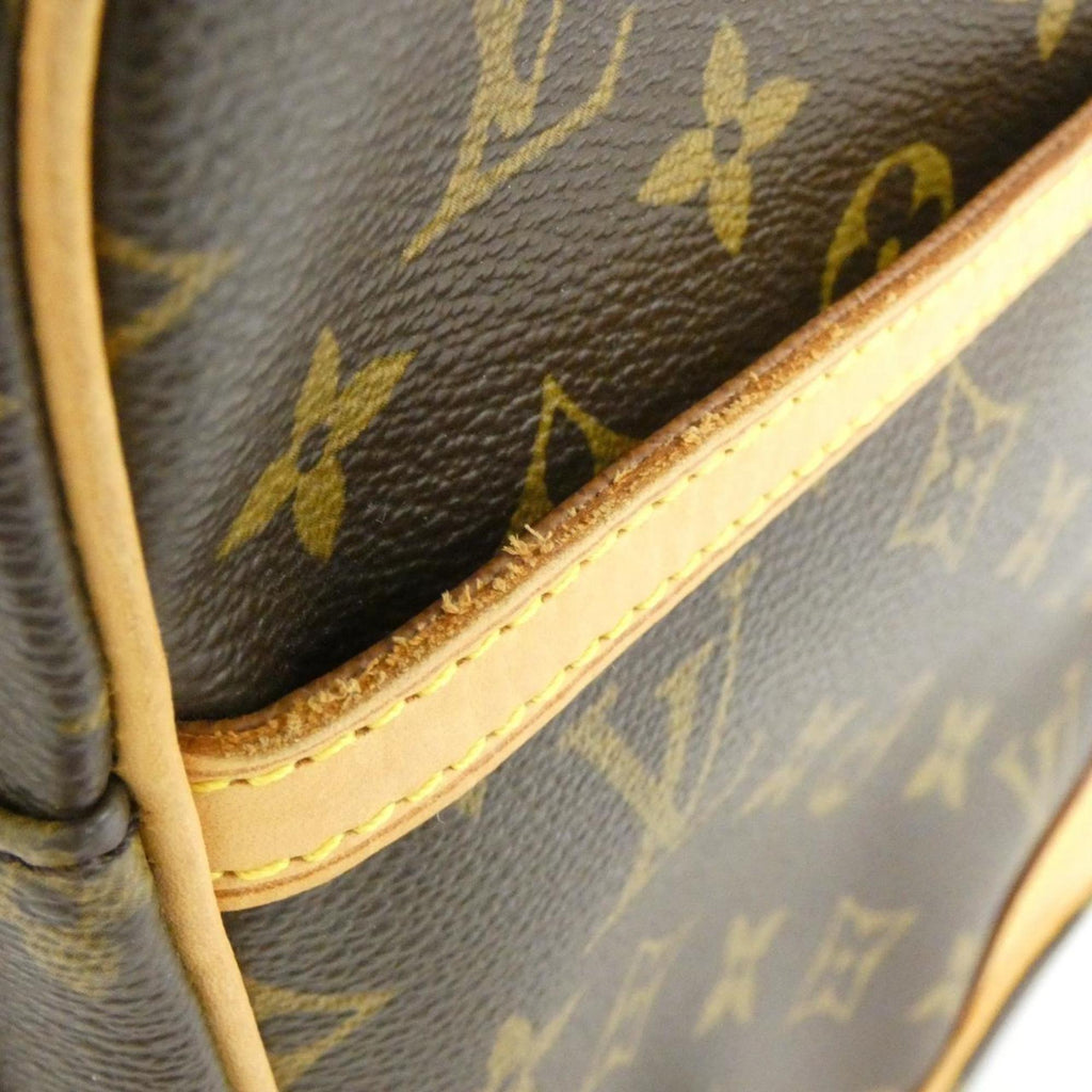 Louis Vuitton Monogram Marron Coated Canvas Shoulder Bag